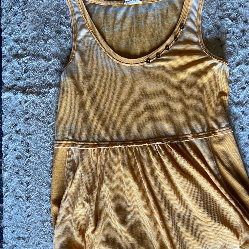 Yellow Tank Top